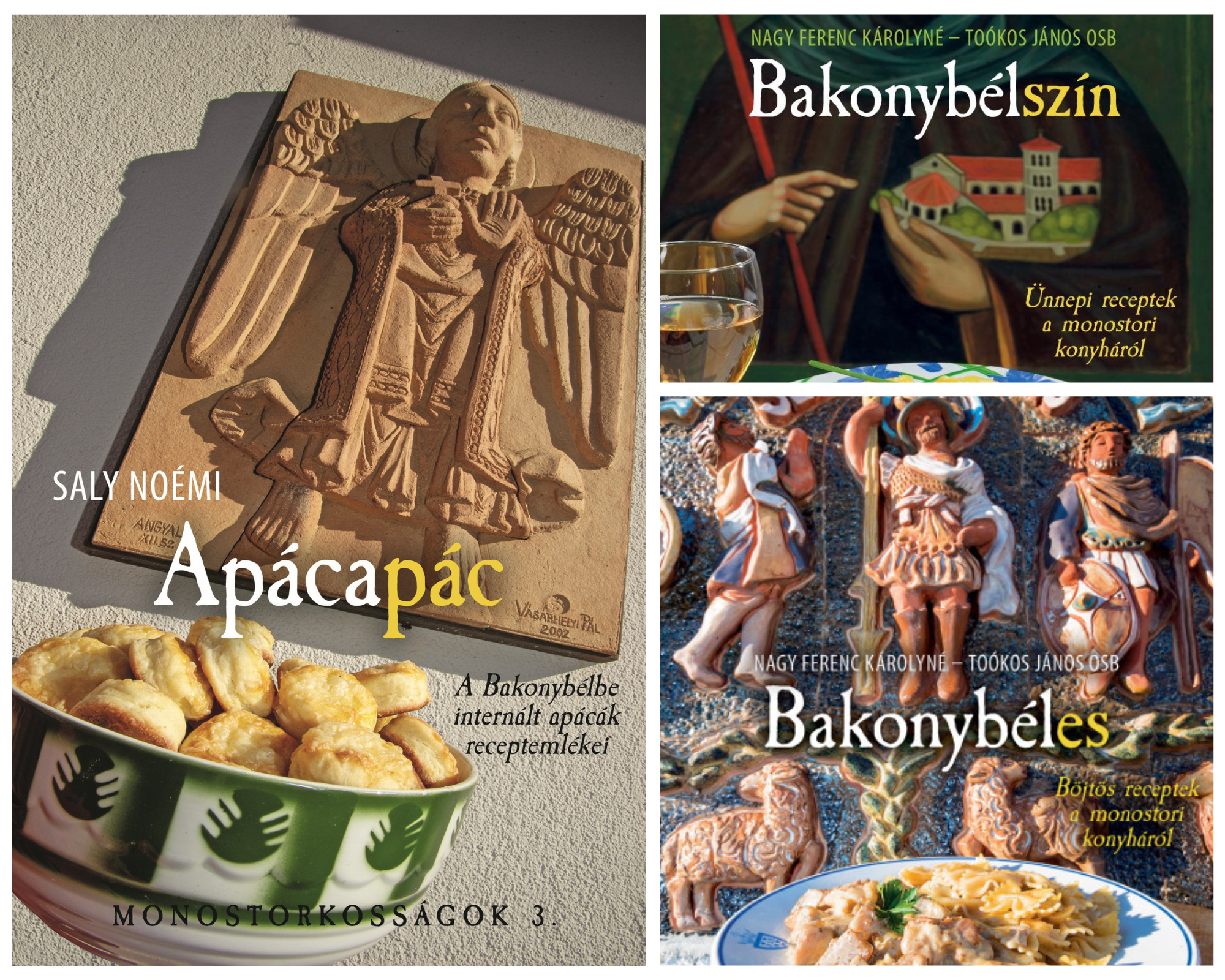 Monostorkosságok - szakácskönyv csomag